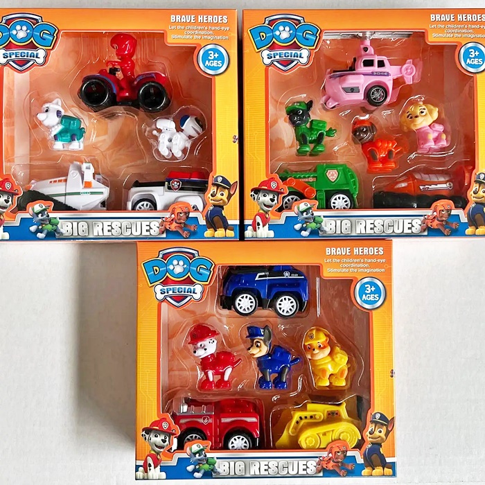 Набір машинок "Щенячий Патруль" XS801 оптом